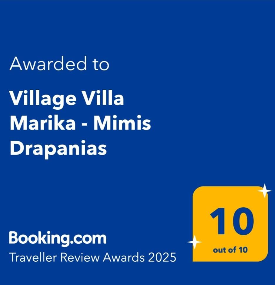 Village Villa Mimis Drapanias Dhrapaniás Exteriör bild
